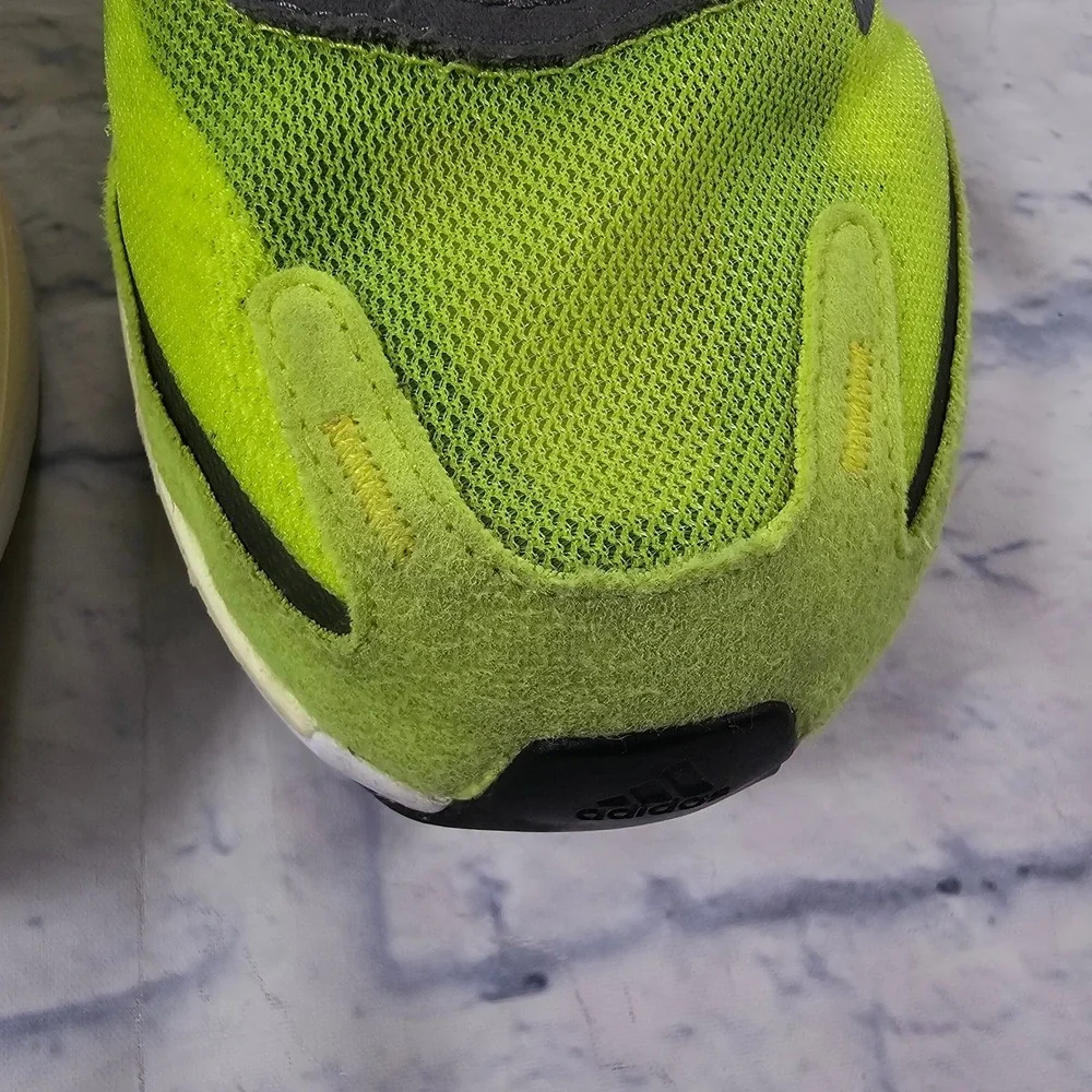 Adidas Adizero Boston 11 Running Shoes Mens 9 Solar Yellow Night Metallic GX6650
